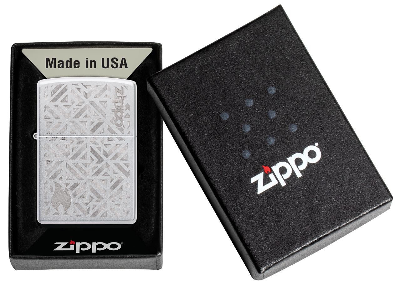 Mosaic Zippo Design