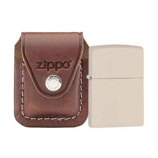 Classic Cream Matte & Lighter Pouch- Clip Kit