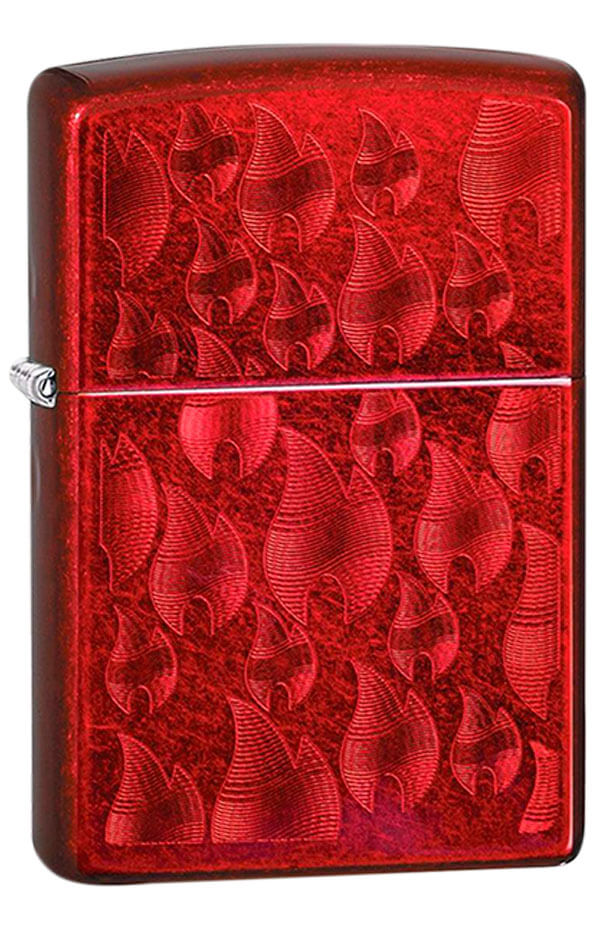 Iced Zippo Flame Design