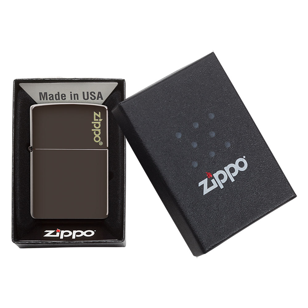 Classic Brown Zippo Logo