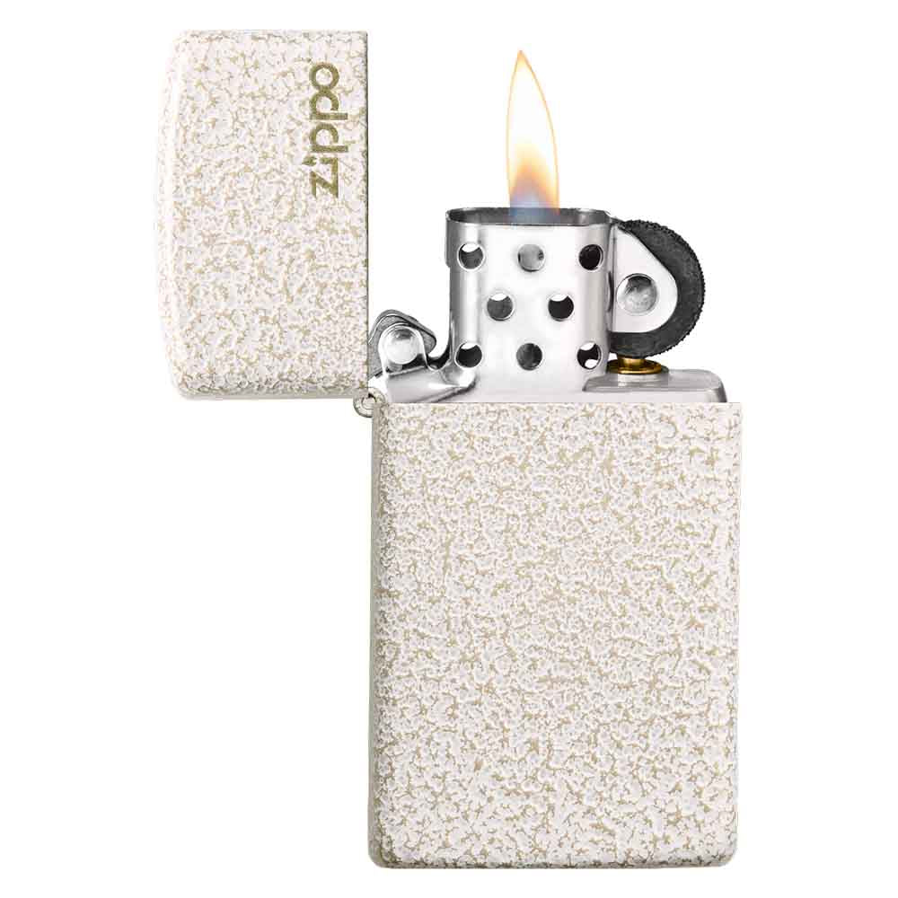 Slim® Mercury Glass Zippo Logo