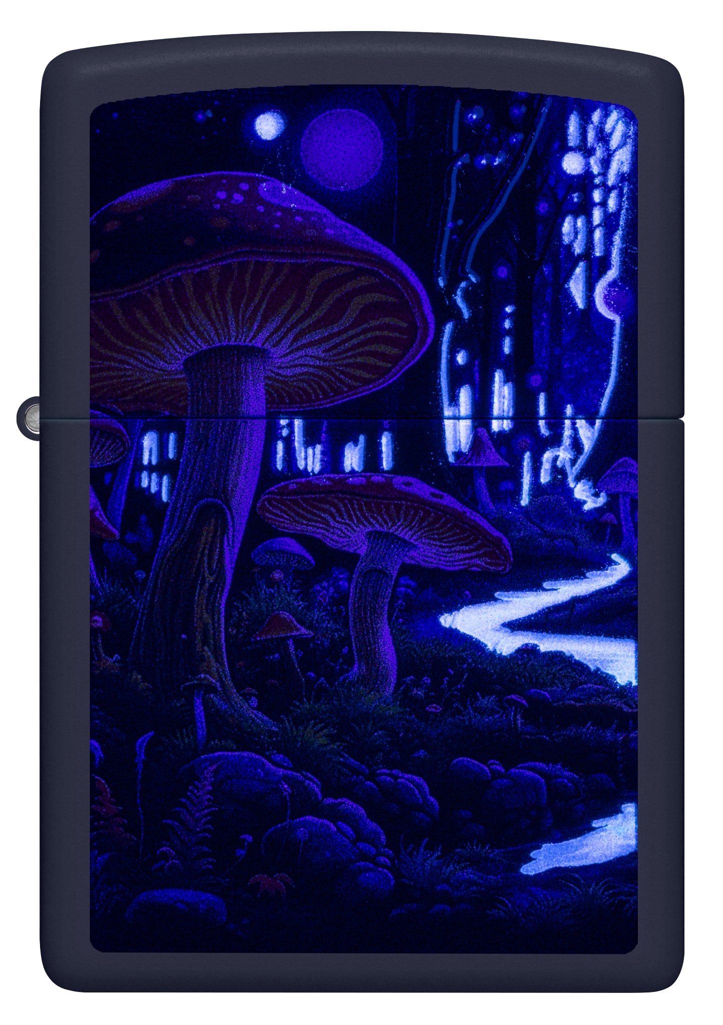 Black Light Mushroom Design