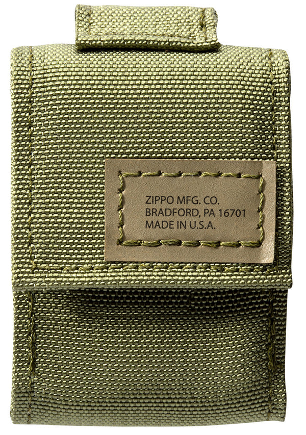 Tactical Pouch and Black Crackle® Windproof Lighter Gift Set
