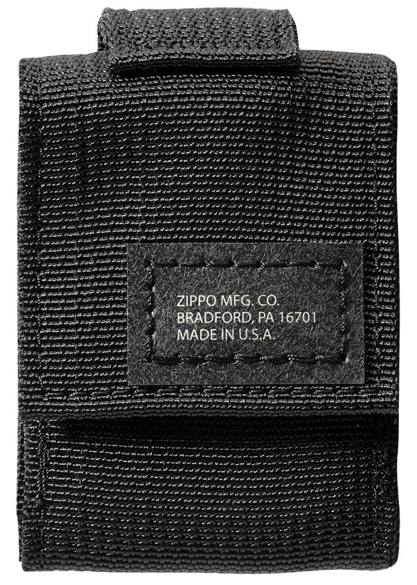 Tactical Pouch and Black Crackle® Windproof Lighter Gift Set