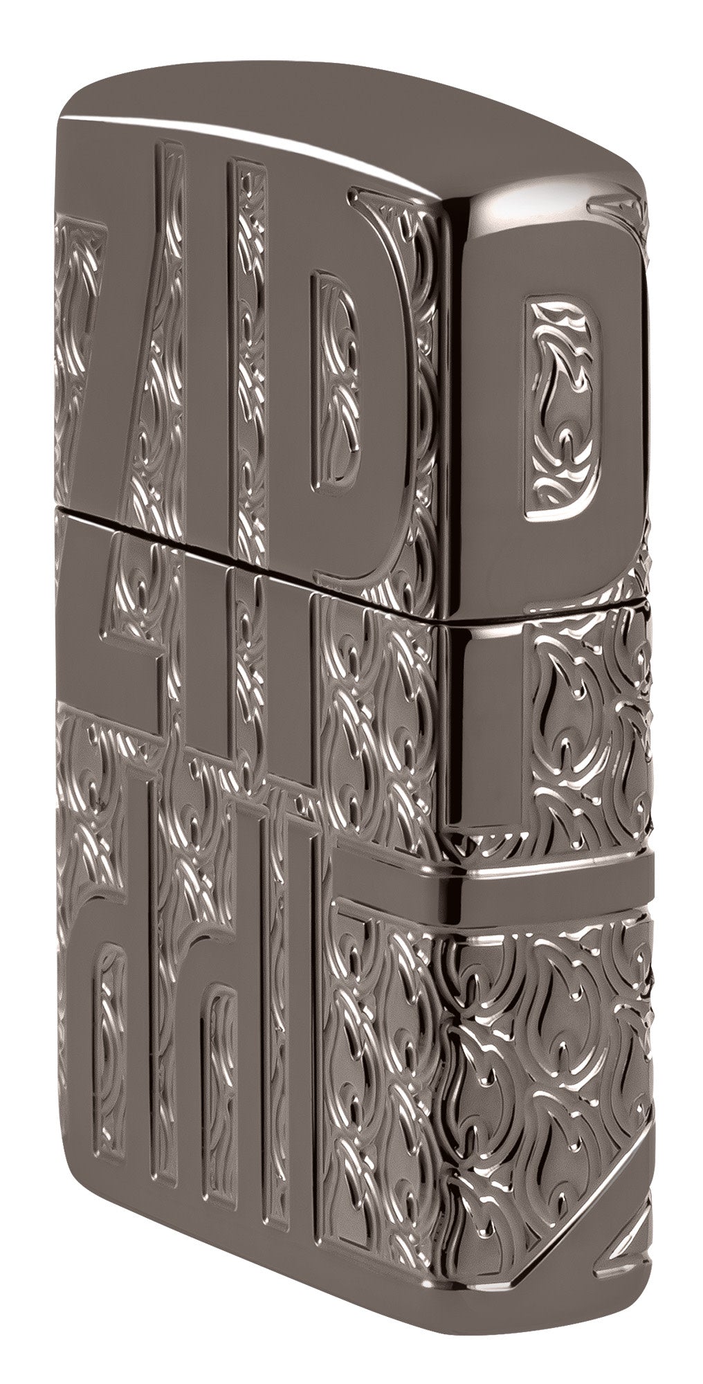 Reverse Carve Zippo Design