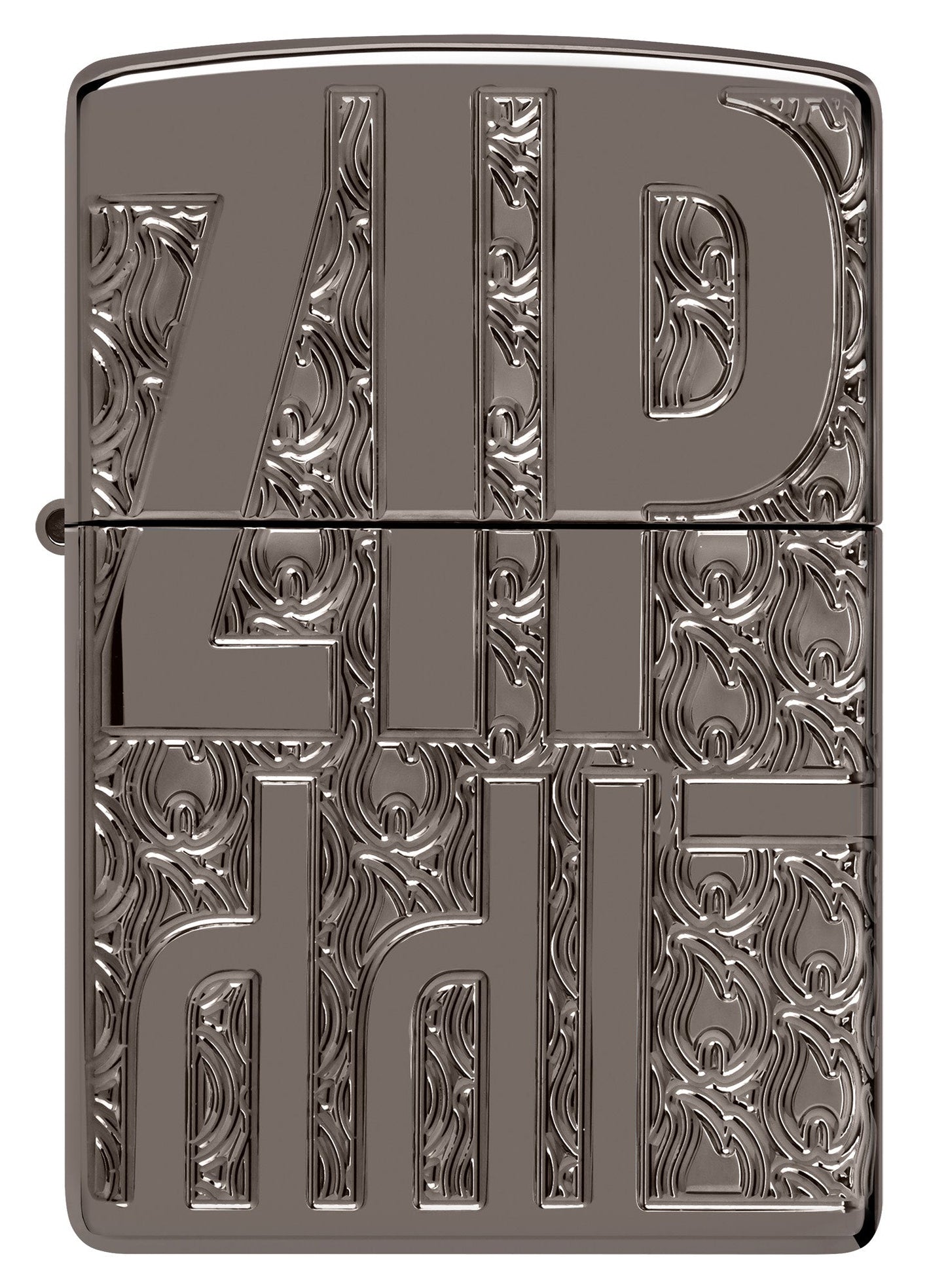 Reverse Carve Zippo Design