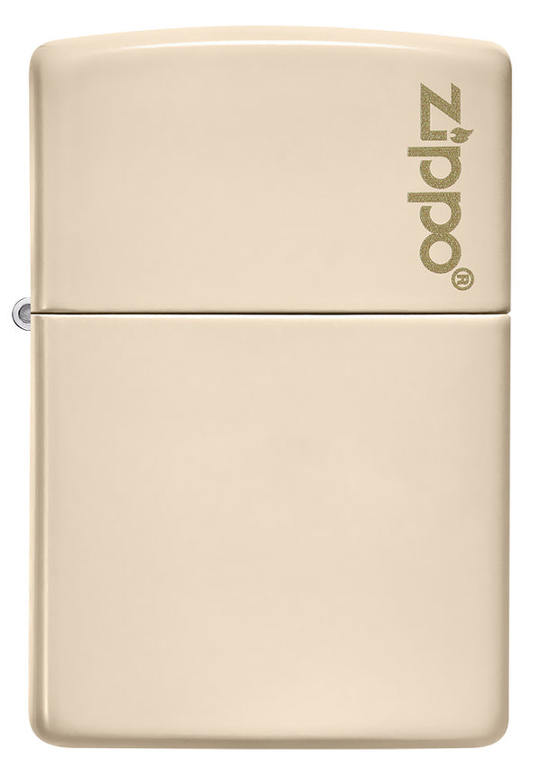 Classic Flat Sand Zippo Logo