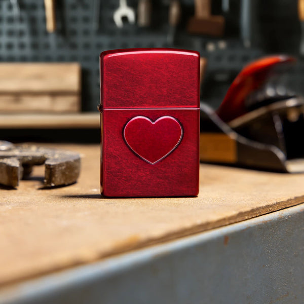 Stamped Heart Design