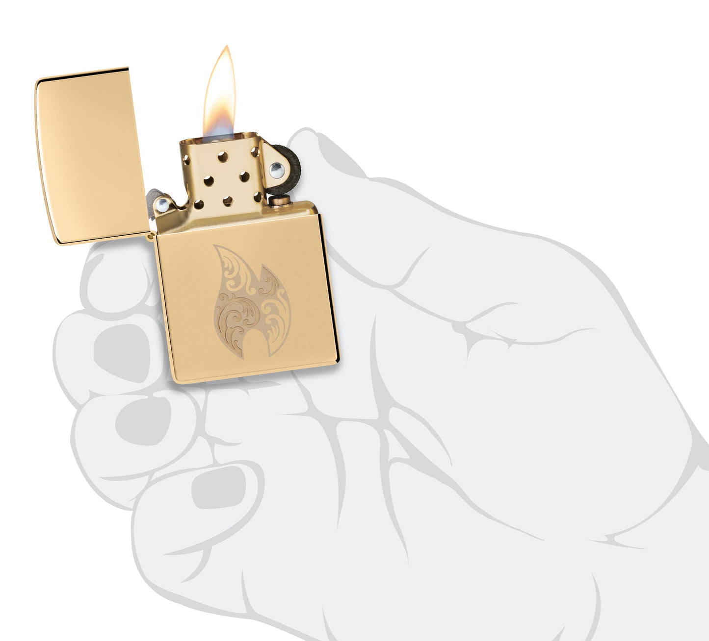 Filigree Flame Design