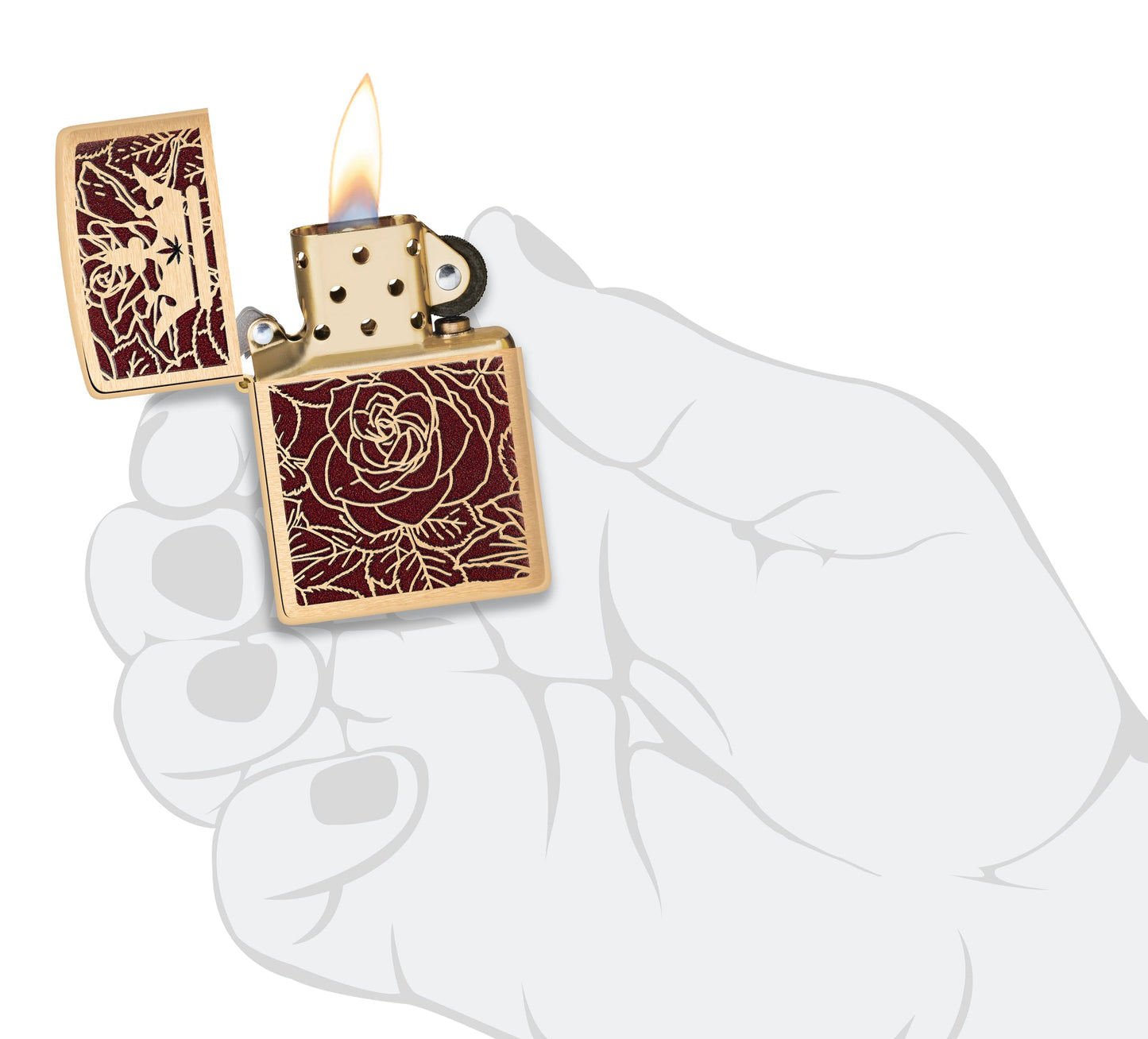 Queen of Bud Passionate Rose and Crown Design