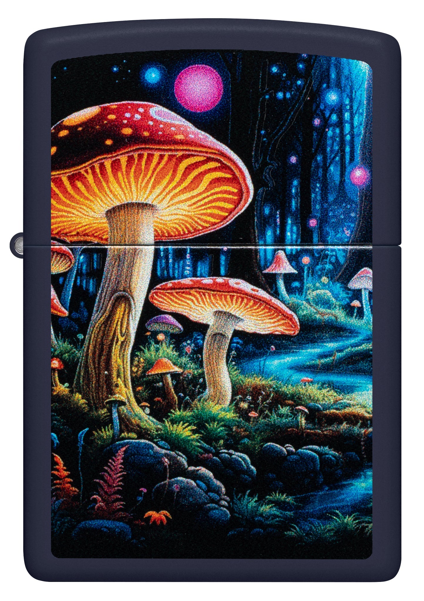 Black Light Mushroom Design