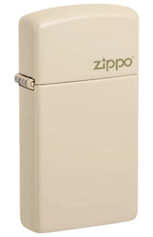 Slim® Flat Sand Zippo Logo