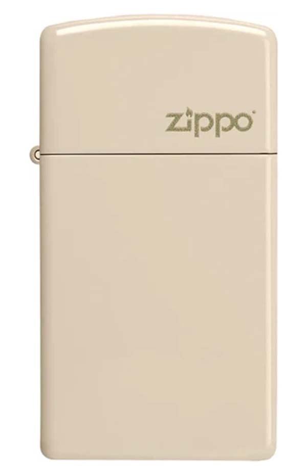 Slim® Flat Sand Zippo Logo