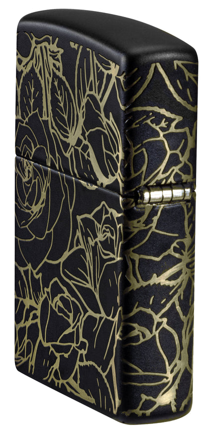 Queen of Bud Dark Roses Design