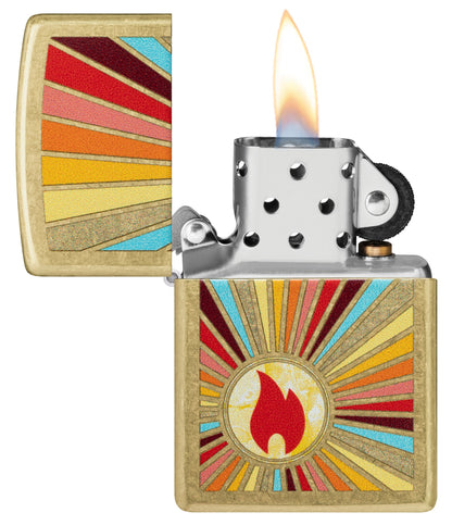 Beaming Flame Design