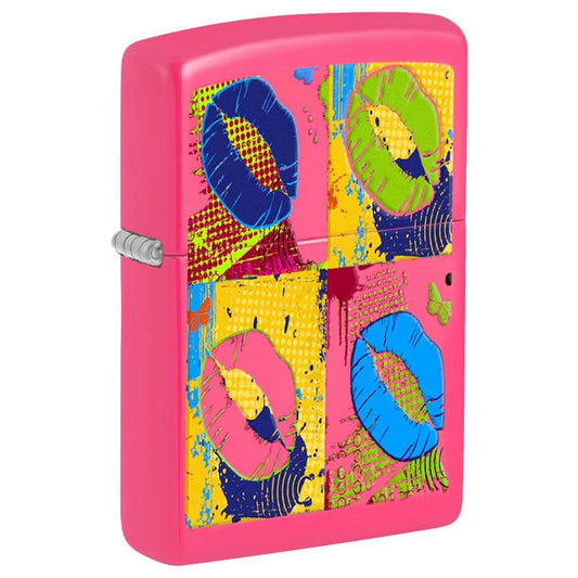 Neon Lips Design