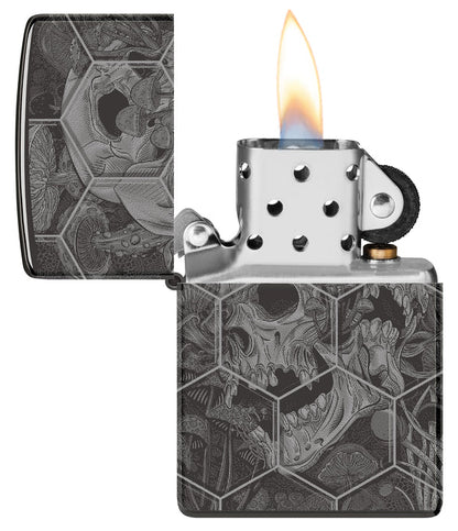 Mushroom Skulls Design