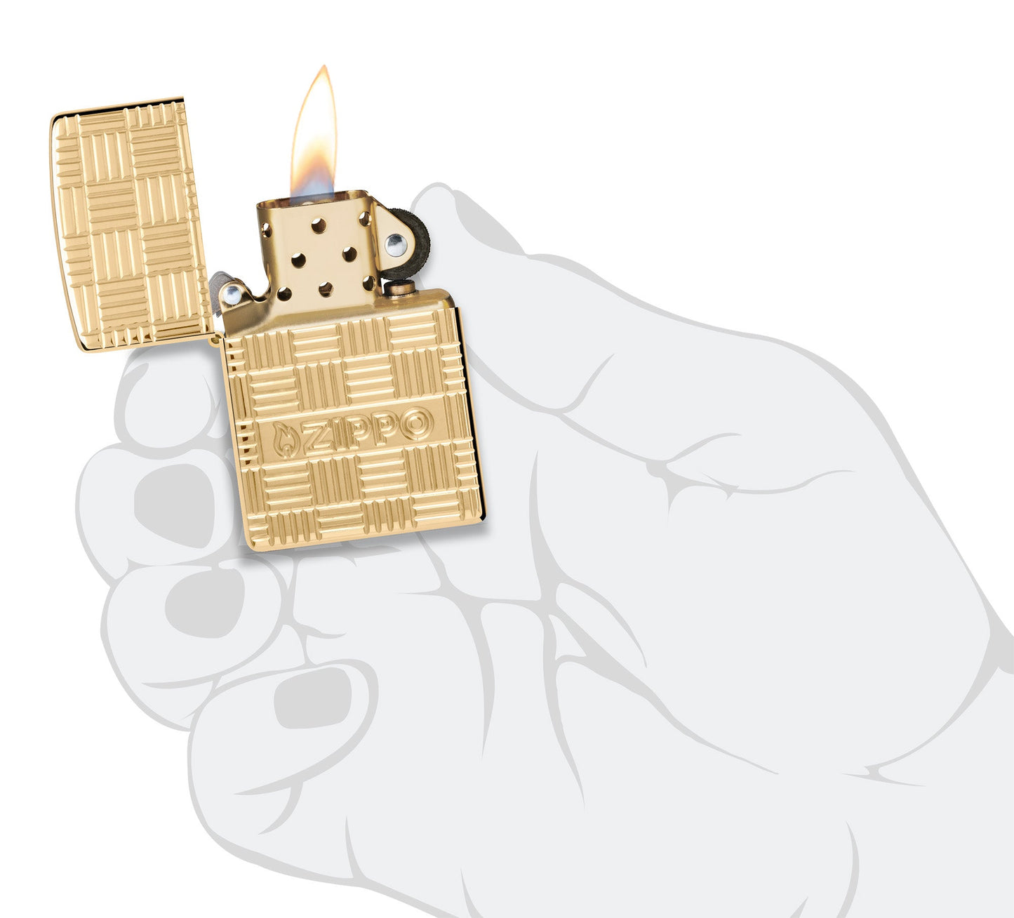 Armor® Deep Carve Zippo Design