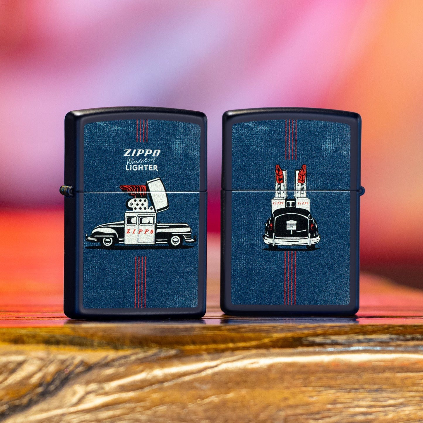 Vintage Zippo Car Design
