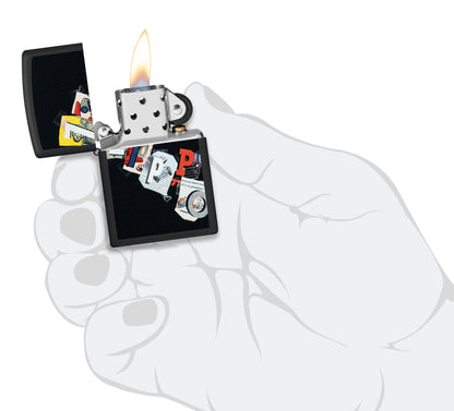 Cut and Paste Zippo Design