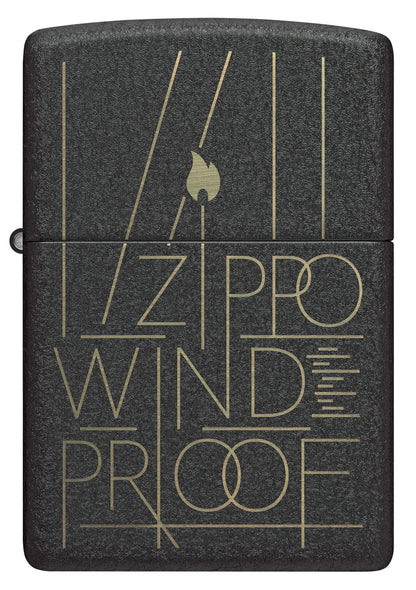 Line Art Zippo Design